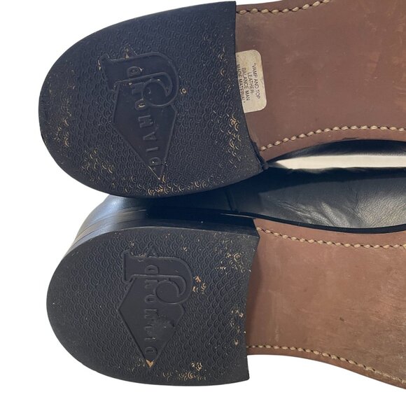 Diamond J Mens Leather Cowboy Boots Gray Size 9.5D Western Style Made In Mexico - Picture 14 of 14